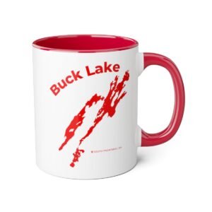 Buck Lake Accent Mugs, 11oz