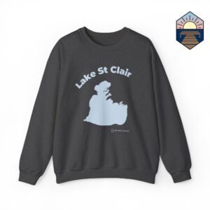 Lake St Clair Heavy Blend Crewneck Sweatshirt